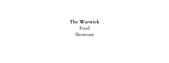 The Warwick Food Showcase
